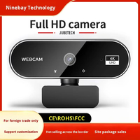 Kamera Web USB 2K Auto Focus Smart HD Plug and Play untuk Konferensi Video dan Siaran Langsung Tersedia