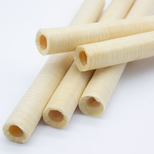 Boyau de collagène pour saucisses cuites - Excellente pénétration de la fumée et de l'humidité pour une qualité constante, échantillon à tester. - Product Image 1