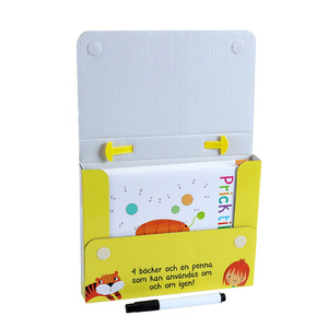 Set di Quaderni da Disegno Personalizzati per Bambini, Esercizi Cancellabili per Asilo, Libro Educativo con Penna e Astuccio in Carta Resistente - Product Image 1