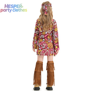Disfraz de Cantante de Hip Hop para Niñas, Estilo Hippie Rock, para Actuaciones en Escenarios de Carnaval de Halloween, HESPER - Product Image 3