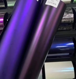 Màu tím đậm ppf 165micron 50 "* 60ft 400 + màu TPU ppf xe Flim Tự Chữa Bệnh sơn bảo vệ màng bọc vinyl thay đổi màu - Product Image 1