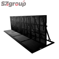 Barrière de sécurité modulaire anti-explosion en alliage d'aluminium de haute qualité, clôture pliante pour l'isolation du trafic, les concerts et les événements en plein air