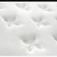 Natürliche Latex-Gel-Memory-Foam-Matratze, Mehrschichtiges Taschenfederkern-Design, Milbenschutz, Geräuscharm & Hervorragende Unterstützung, Ideal für Hotelgebrauch
