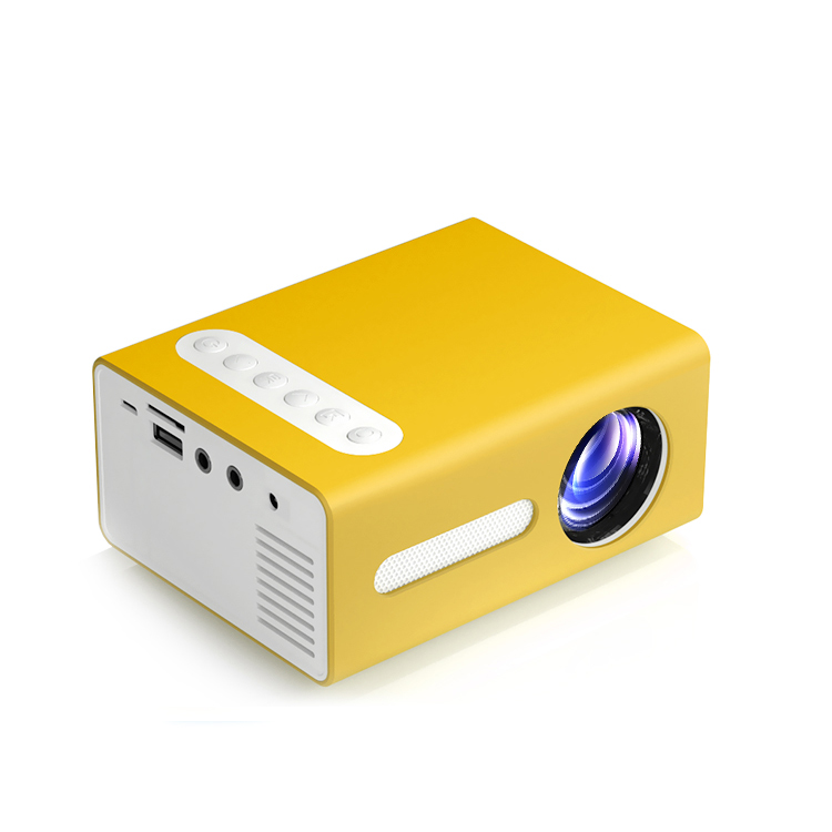 T300 Portable 800 Lumens Sound 8q3w Maximum Resolution 1080p Tft Lcd Led Mini Pocket Projector