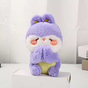 Nuovo Ciondolo Peluche a Forma di Orso Cartoonesco, Decorazione Appesa per Zaino, Piccola Bambola, Produzione e Vendita all'Ingrosso - Product Image 3