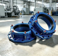 Adaptateur à bride de large gamme en fonte ductile, vente directe usine Fenghuang, DN50-DN1200