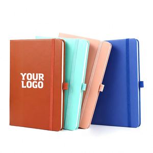 2025 New Wholesale High Quality Office Journal Pu Leather <b>A5</b> <b>Notebook</b> Elastic Band Custom Logo With <b>Lined</b> Pages - Product Image 6