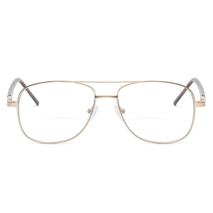 Occhiali Multifocali Fotocromatici Classici a Doppio Ponte per <span class=keywords><strong>Uomo</strong></span>, Anti-Luce Blu, per <span class=keywords><strong>Vista</strong></span> <span class=keywords><strong>da</strong></span> Lontano, Occhiali <span class=keywords><strong>da</strong></span> Presbiopia per Affari - Product Image 6