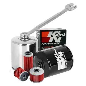 Columna de cartucho de filtros de aceite de motor de motocicleta OEM de repuesto para modelos KTM LC4 K & N 690 390 elemento de filtro de combustible