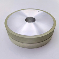 Disques abrasifs diamantés à liaison céramique OEM, épaisseur moyenne 5 mm, pour le meulage d'inserts en carbure de tungstène, usinage d'outils PCD PCBNT