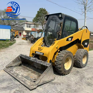 รถตักล้อยางมือสอง Caterpillar CAT 246C 246D ขนาด 1 ตัน พร้อมขาย ราคาพิเศษ - Product Image 2