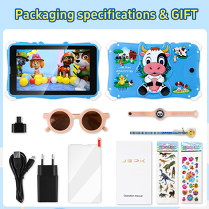 Máy tính bảng học tập cho trẻ em <span class=keywords><strong>7</strong></span> inch với thẻ Sim nói chuyện với máy tính bảng trẻ em chống cháy nổ màn hình gồ ghề nhà máy trực tiếp bán buôn - Product Image 6