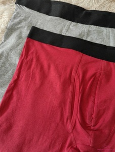 Sous-vêtements pour hommes en coton doux, caleçons longs à entrejambe ouvert, boxers, sous-vêtements pour garçons - Product Image 4