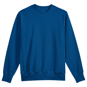 Sweat-shirt à col rond pour homme, couleur jaune moutarde, coupe classique, tricoté, couleur unie, décontracté, manches longues, vêtements d'automne - Product Image 4