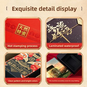 Loquat Honey <b>Gift</b> Box Custom Packaging Waterproof Embossing Retro Style Holiday <b>Creative</b> Portable - Product Image 2