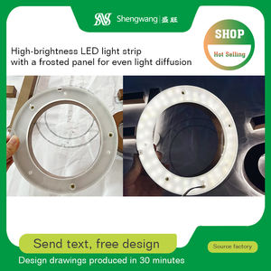 ป้ายไฟโลหะแบบมีไฟส่องด้านหลัง CE/RoHS ป้ายไฟ LED 3 มิติ โลโก้แบบกำหนดเอง ป้ายไฟ LED สำหรับร้านเสริมสวย - Product Image 5