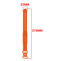Tali Jam Tangan Silikon Tekstur Garis Vertikal untuk Hume Band 2.0 Full Wrap Sport Replacement Band