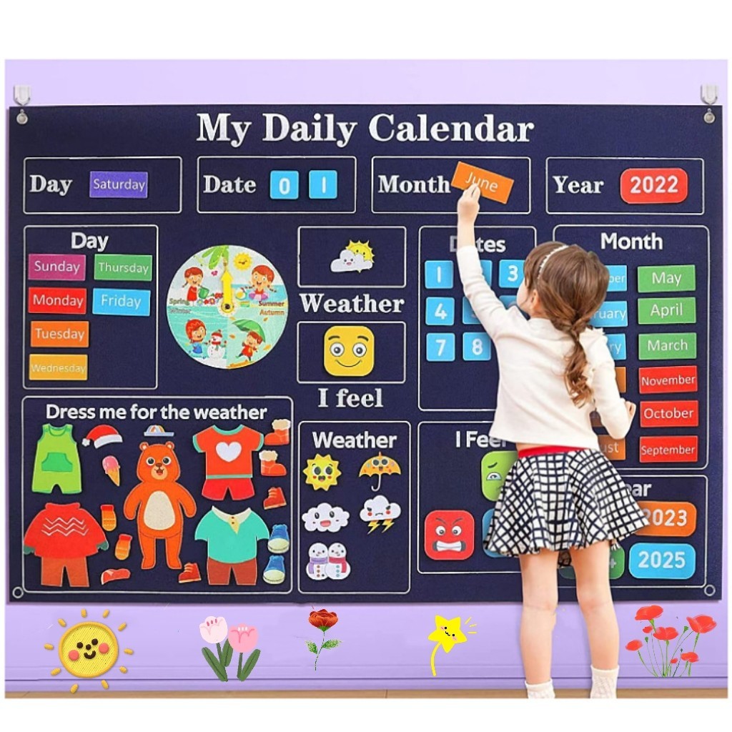 Storyboard du calendrier des ours