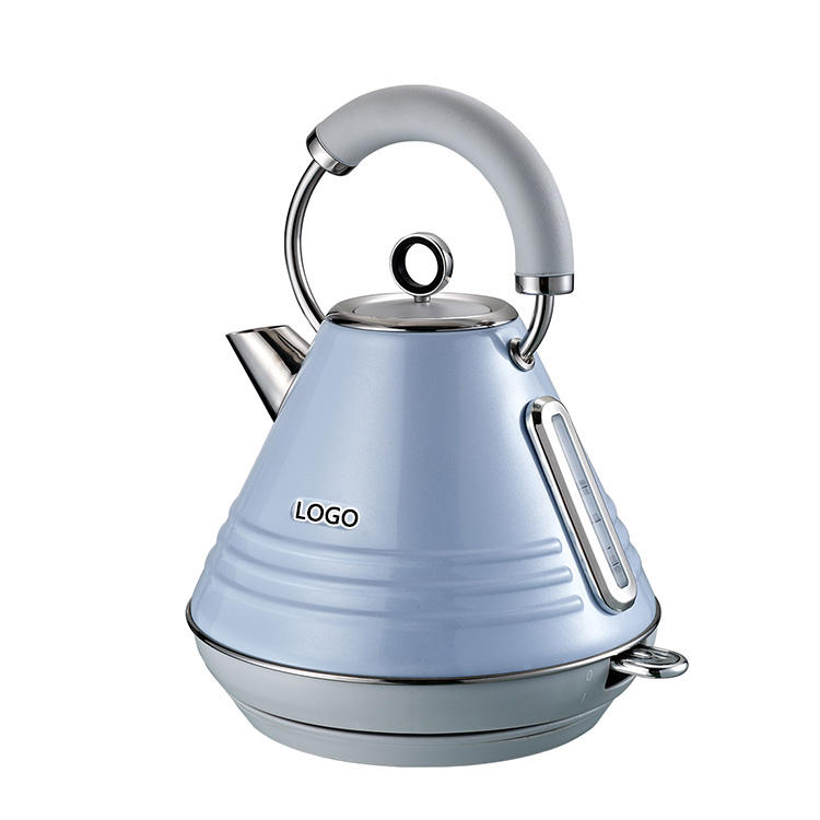 Hervidor de agua eléctrico de acero inoxidable para té y café