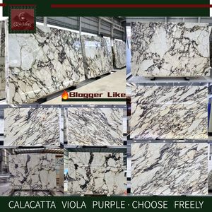 Muebles de Cocina de Mármol Calacatta Viola GOLDKING Xury, Joya de Lujo para Cocinas de Castillo, Cocinas de Alta Gama para Villas en la Costa - Product Image 3