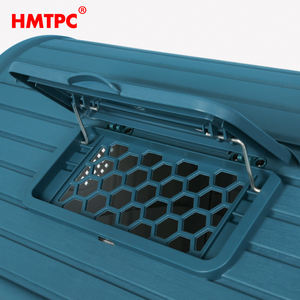 หลังคาบ้านสุนัขพลาสติกพร้อมหน้าต่างสกายไลท์สำหรับสุนัขขนาดใหญ่กลางแจ้ง - Product Image 5