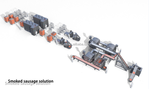 Prix usine automatique embutidora <span class=keywords><strong>chorizo</strong></span> lavement électrique industriel poulet saucisse farceur ligne de production faire la machine - Product Image 6