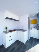 Maison Pod préfabriquée de luxe de 6m B pour villa de luxe utilisation chambre à coucher