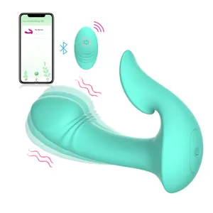 Ylove Adult App Control 2 in 1 Wearable Underwear Vibration Dildo Vibrator female vaginal vibrating panty for women