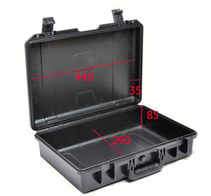 กล่องเก็บเครื่องมือพลาสติกแบบกำหนดเองกล่องเก็บโฟมป้องกันสำหรับกล่องเครื่องมือป้องกันปกแข็งสำหรับกล้อง - Product Image 5