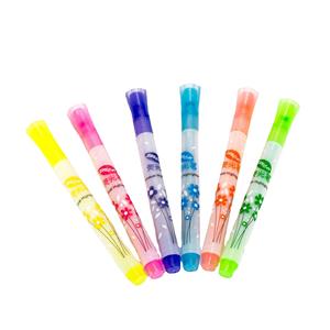 Stylo surligneur artistique à motif étoile, nouveau style, pour le bricolage (vente en gros) - Product Image 2