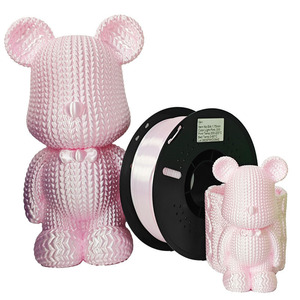 Filament de soie pour <span class=keywords><strong>imprimante</strong></span> <span class=keywords><strong>3D</strong></span> Girly Pink Pla 1.75 PLA avec 100% de garantie de qualité Tiges en plastique FDM 1kg <span class=keywords><strong>Fil</strong></span> multicolore en soie - Product Image 1