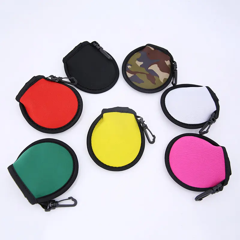 Accesorios de Golf con estilo portátil, lavadora de bolsillo, Mini limpiador de pelotas de Golf multicolor, toalla DE LIMPIEZA DE PELOTAS DE Golf