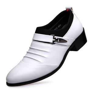 Zapatos Casuales de Cuero para Hombre de Primavera y Otoño con Aumento Interno de Altura de 5 cm, Zapatos Modernos para Hombre, Zapatos Casuales Formales de Negocios - Product Image 4
