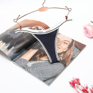 Ladies Sexy Underwear Women's Cotton Panties Stretch <b>T</b>-back Tangas Low Rise G-<b>String</b> Thongs for Women - Product Image 3