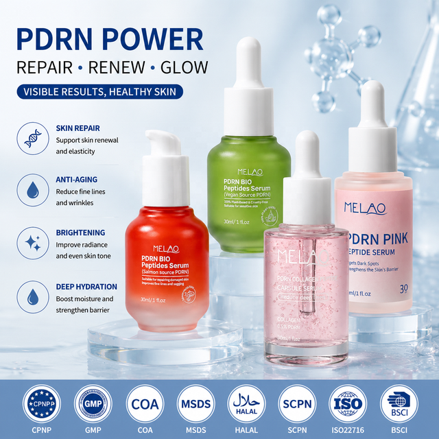 Private Label Oem Skin Care Products Manufacturer Natural Salmon Serum Pdrn 2% Korean Skin Care Salmon Pdrn Serum