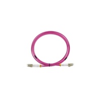 Kabel Patch Fiber Optik Low Loss LC-LC Duplex OM4 Multimode Erika Violet LSZH 50/125um 2.0mm Garansi 1 Tahun PC/UPC