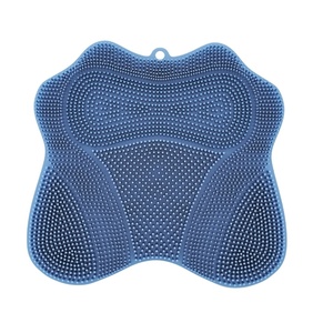 Cepillo de Baño de Silicona para Masaje de Espalda y Pies, Tapete Exfoliante para Baño - Product Image 1