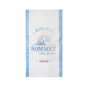 Wholesale China 50kg 50lb 100kg Saco Poly Plastic PP Woven Sacks, New Empty Rice Bag For Sale
