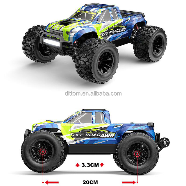 MJX Hyper Go 14208 MT 1:14 4WD Brushless RC Car 41KM/H High-Speed Climbing Vehicle with Lights Expert 120m Range Ready-to-Go