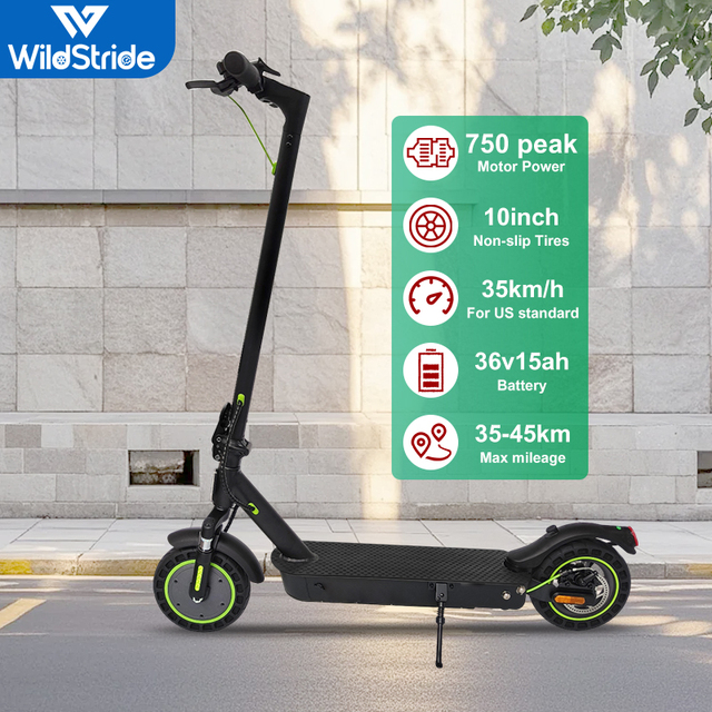 Cheap 10 Inch 2 Wheel Electric Scooter EU US Warehouse 36v Escooter 15Ah Long Range App Folding Electric Scooter