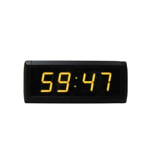 Reloj Deportivo Multifuncional con Trípode, Enchufe Negro, para Escritorio o Pared, Pantalla Digital de 1.8 Pulgadas, Cuenta Regresiva de 4 Dígitos, Temporizador LED - Product Image 3