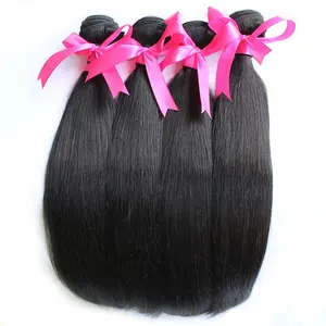 Brazilian human extension different length hair bundle for black women