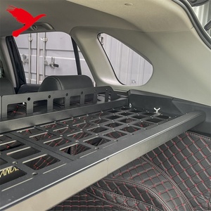 Para <span class=keywords><strong>Toyota</strong></span> <span class=keywords><strong>RAV4</strong></span> 19-24, accesorios interiores de coche, sistema de paneles Molle, estante para maletero, portaequipajes, organizador de almacenamiento Modular - Product Image 5