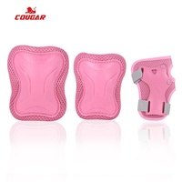 Protège-mains, coudes et genoux MH07 Cougar PP à coque rigide pour patins à roulettes, protection professionnelle pour enfants, garçons et filles, sécurité sportive