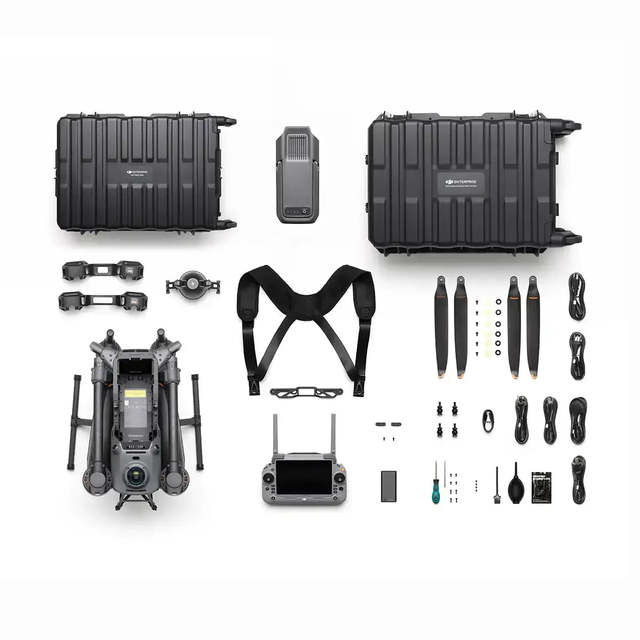 DJI Matrice 400 Combo (TB100 & BS100 Included) DJI M400 Drone Multi-Payload With Rotating LiDAR & mmWave Radar 59min Flight Time