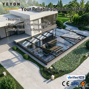2026 Yeyon OEM Finestre per Tetto a Lucernario Intelligenti Elettriche in Lega di Alluminio Impermeabili a Doppio Vetro con Telecomando e Ventilazione - Product Image 1