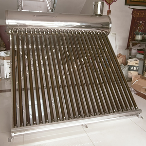 La fábrica china de 120l sin presión proporciona tubos de vacío de acero inoxidable, precio de calentador de agua <span class=keywords><strong>Solar</strong></span> con sistema de bobina para uso doméstico - Product Image 5