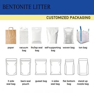 BENJIE Factory Wholesale Price 5kg Gray Ball Shape 0.5-4mm Odor <b>Control</b> Dust-Free Fast Clumping Highly Adsorbent Cat Litter - Product Image 5