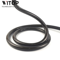 Tubo de Silicona LED DMX Negro 360, Luces de Neón Flexibles para DJ, Tubo de Neón Programable D22 para Festivales de Música Rave