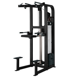 Estación de Dominadas Asistidas y Dip Station Comercial para Gimnasio, Máquina de Barra Monocromática Asistida para Entrenamiento de Fuerza de la Parte Superior del Cuerpo en Estudio o Gimnasio - Product Image 1